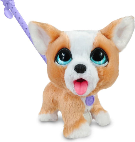 Bare leg furreal poopalots corgi-hvalp - interaktivt plyslegetøj