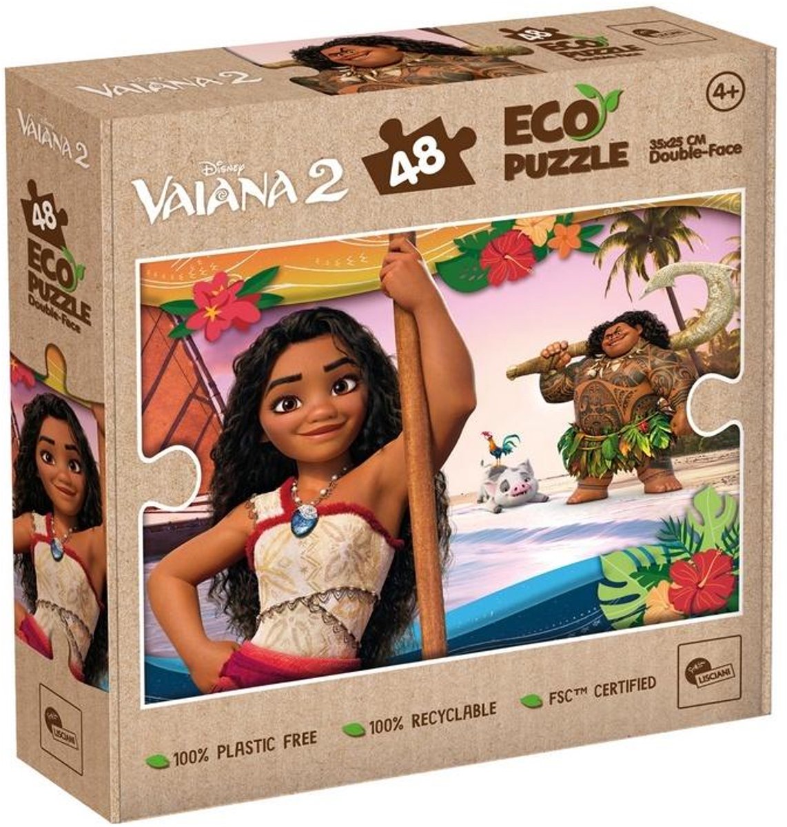 Lisciani disney eco puzzle mini df 48 oceania 2