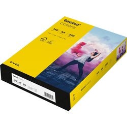 Farvet papir tecno a4 160 g m² lys gul 250 ark