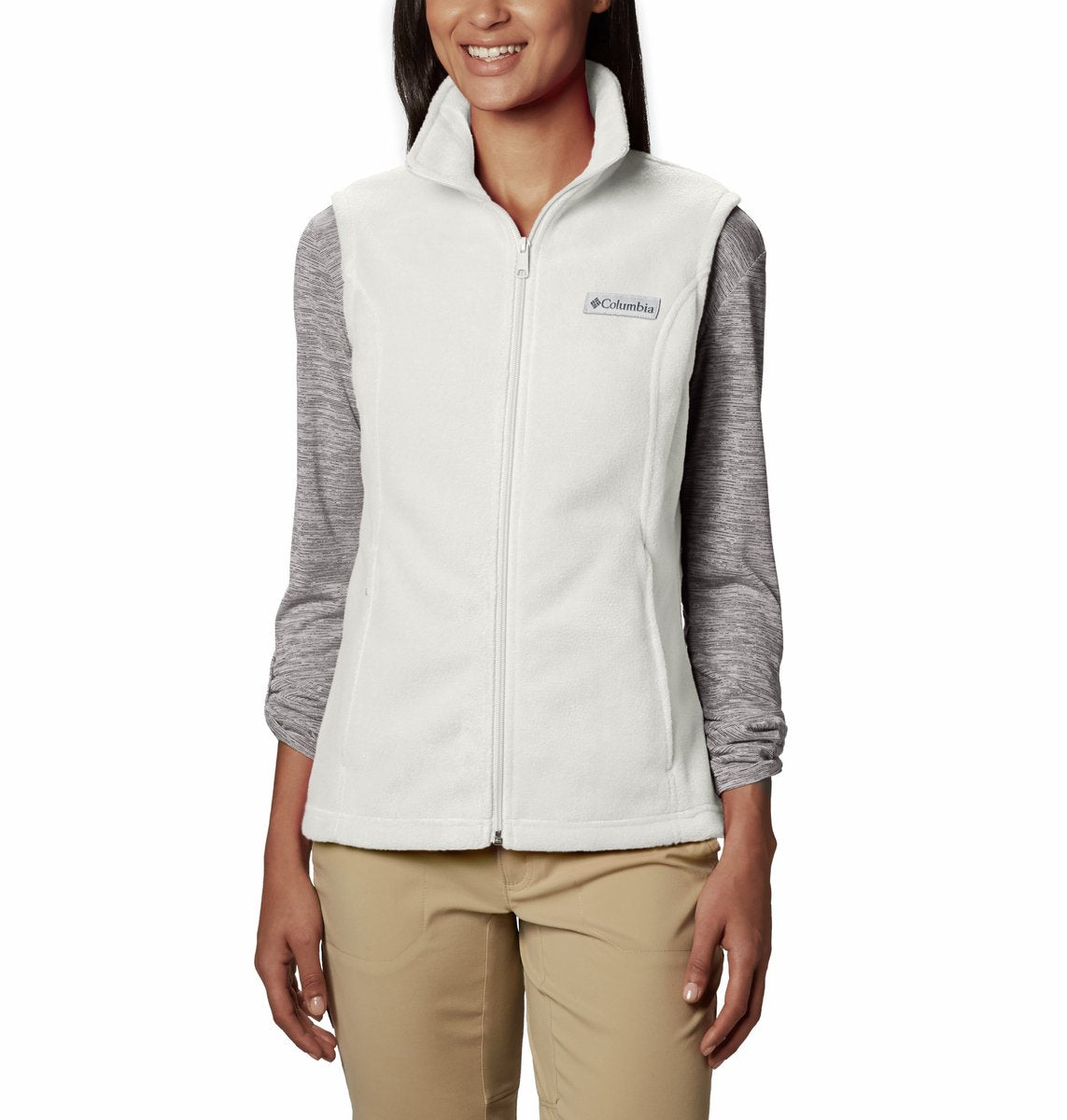 Columbia benton springs™ vest til kvinder udendørs vest - havsalt