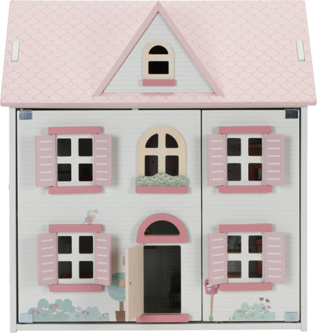 Lille hollandsk Tiamo dukkehus i træ m
