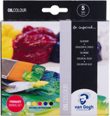 Van Gogh oliemaling primært blandesæt | 5 x 40 ml