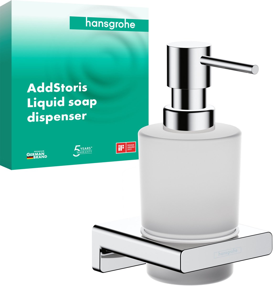 Hansgrohe addstoris sæbedispenser krom