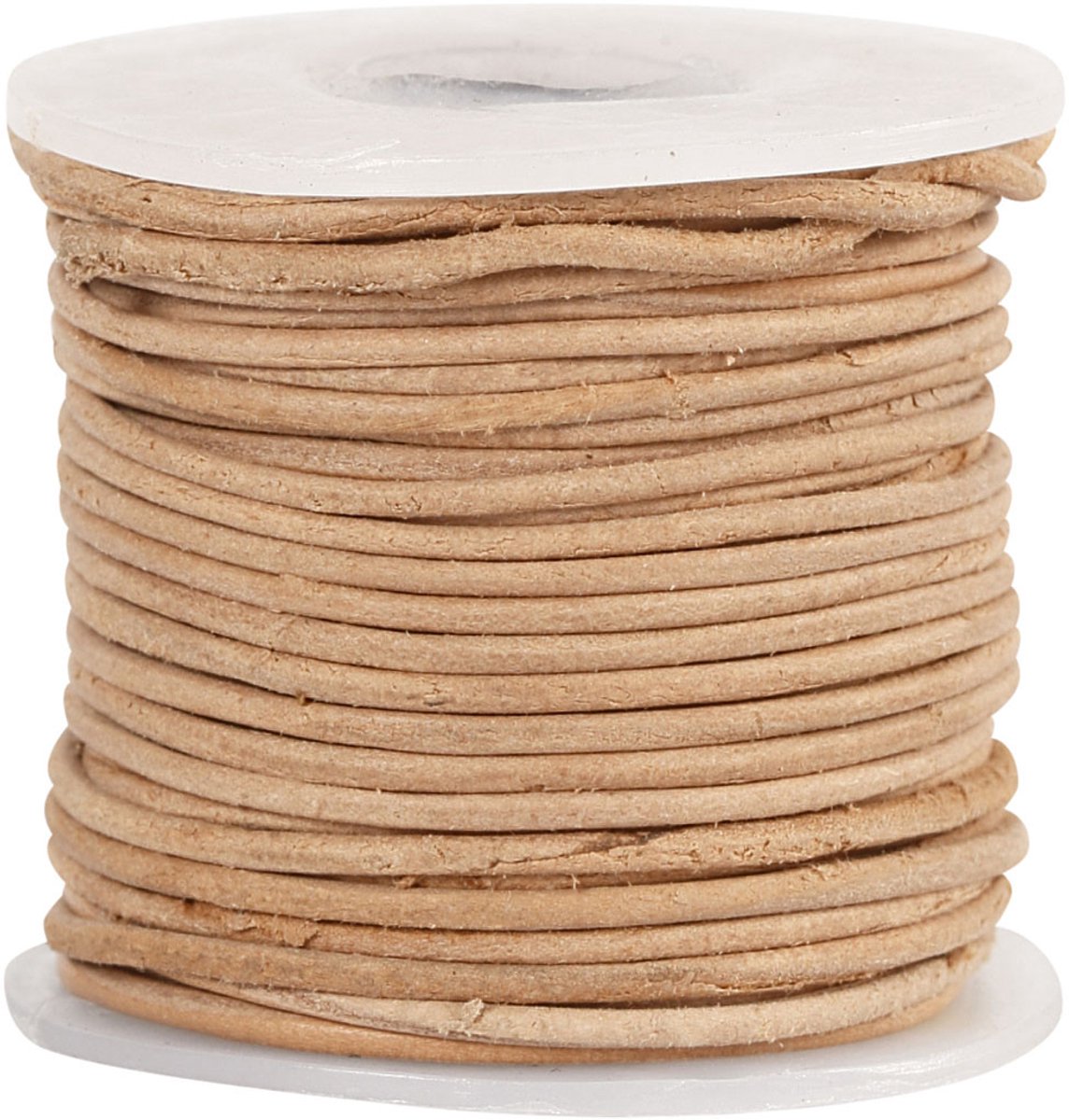 Creativ virksomhed https: www.cchobby.nl leather-cord-thickness-1-mm-natural-10-m-1-roll