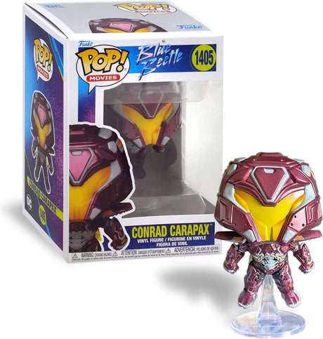 DC Comics Funko Blue Beetle - Pop! film conrad carapax 9 cm samlerfigur - flerfarvet