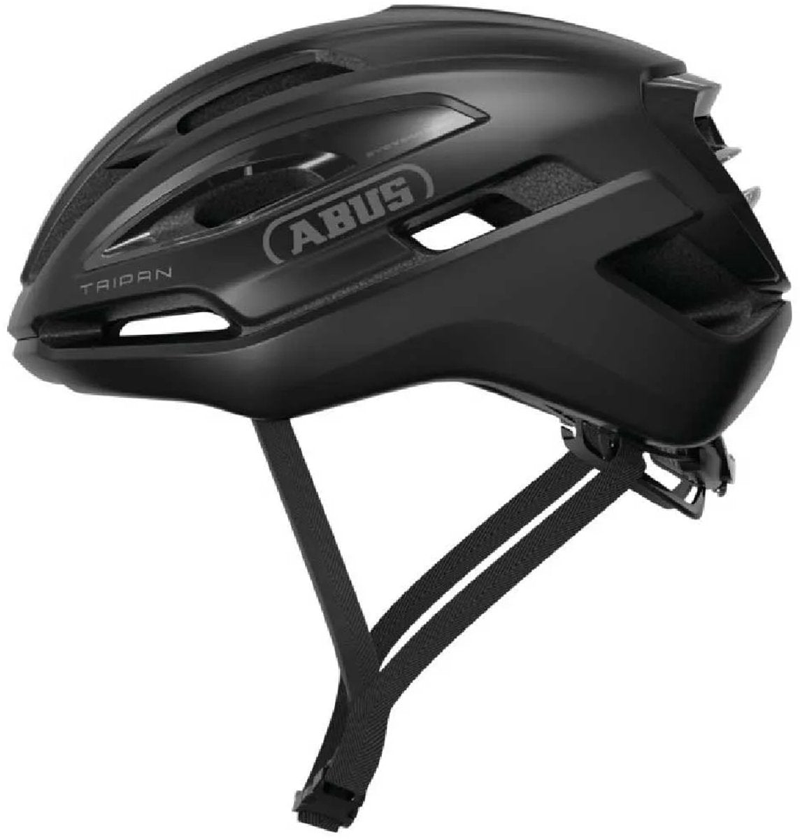 Abus cykelhjelm taipan velvet sort m - 54-58 cm - sort - velegnet til brug på gruscykler - 275 g