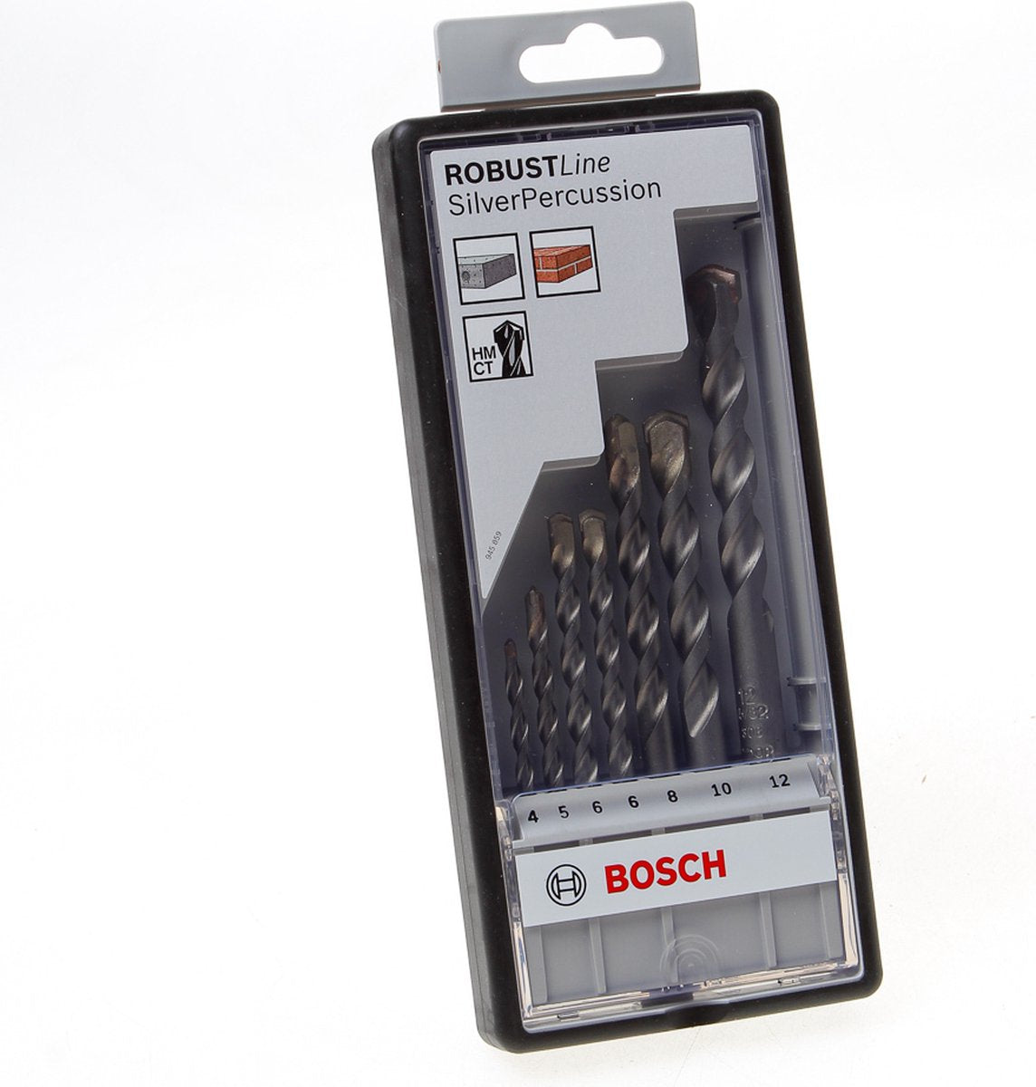 Bosch robust line sølv slagbeton boresæt - 7 dele