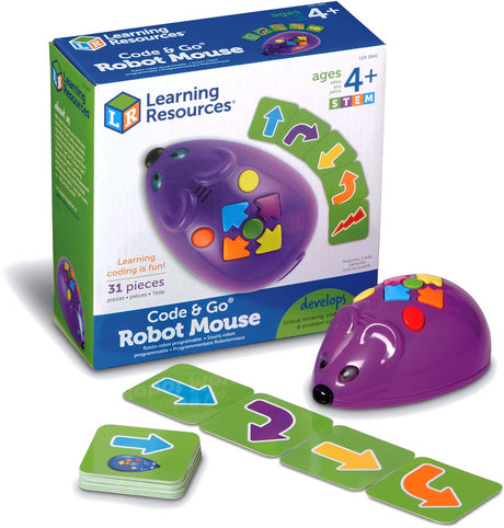 Læringsressourcekode goâ® - robotmus (4+) - 4+