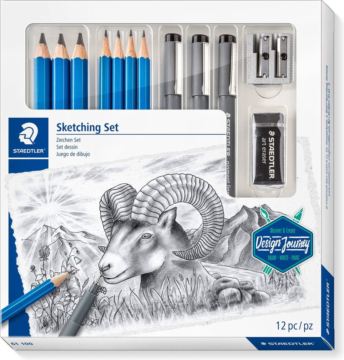 Staedtler blandet karaktersæt