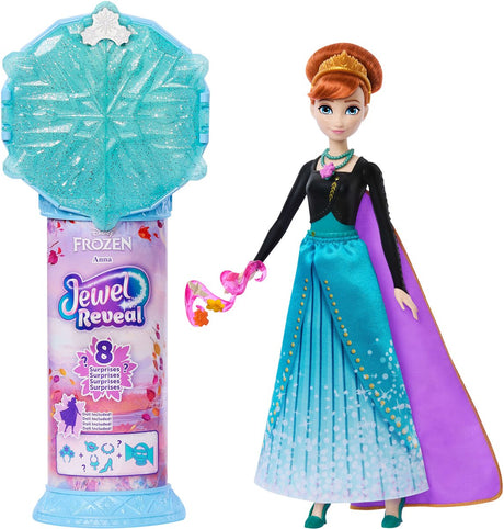 Mattel Disney Frozen Jewel Reveal Anna - modedukke