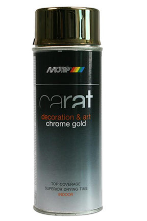 Motip 1051962 - karat krom guld spraydåse 400 ml | 1 stk