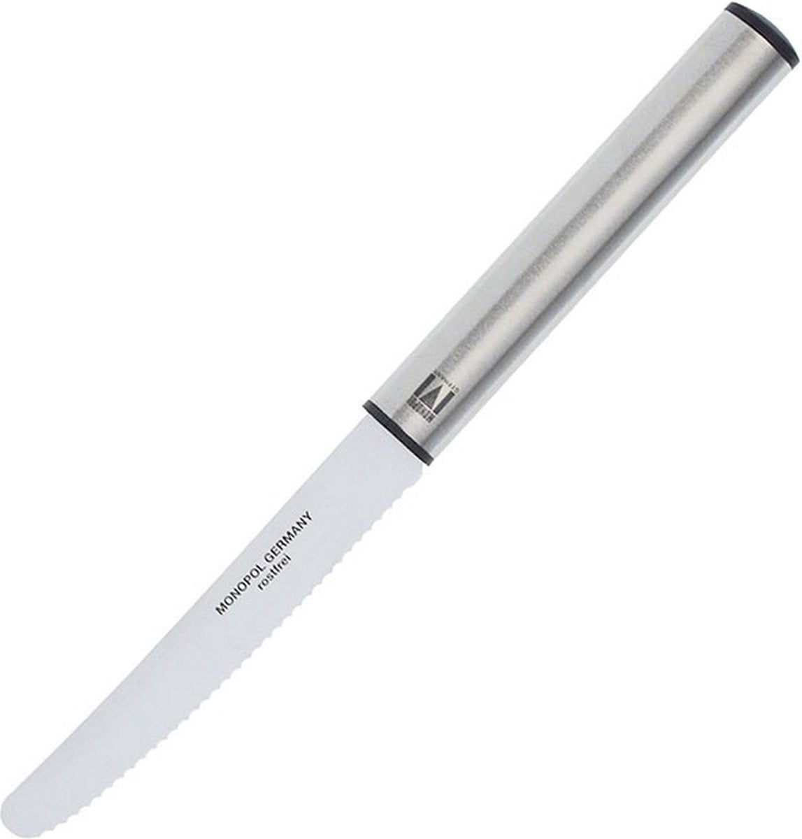 Westmark vesper bøfkniv, takket struktur, længde: 23 cm, monopol udgave, rustfrit stål plast, professionel, sølv, 16923360