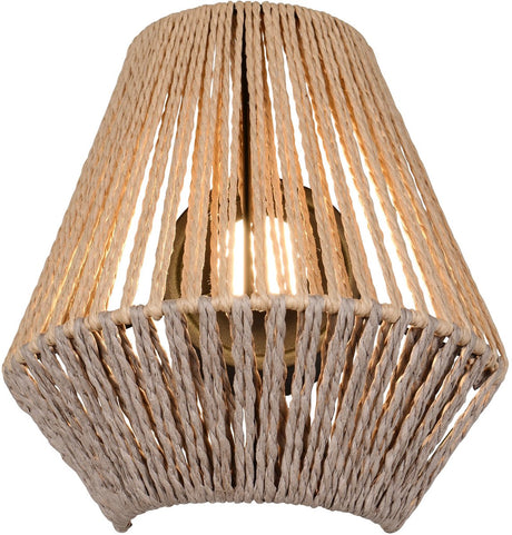 Rl live your light reality lira - væglampe - naturlig - inkl. 1x SMD 1,5 W - 4-trins berøring - USB-forbindelse - vægmontering - genopladelig - ledningsfri