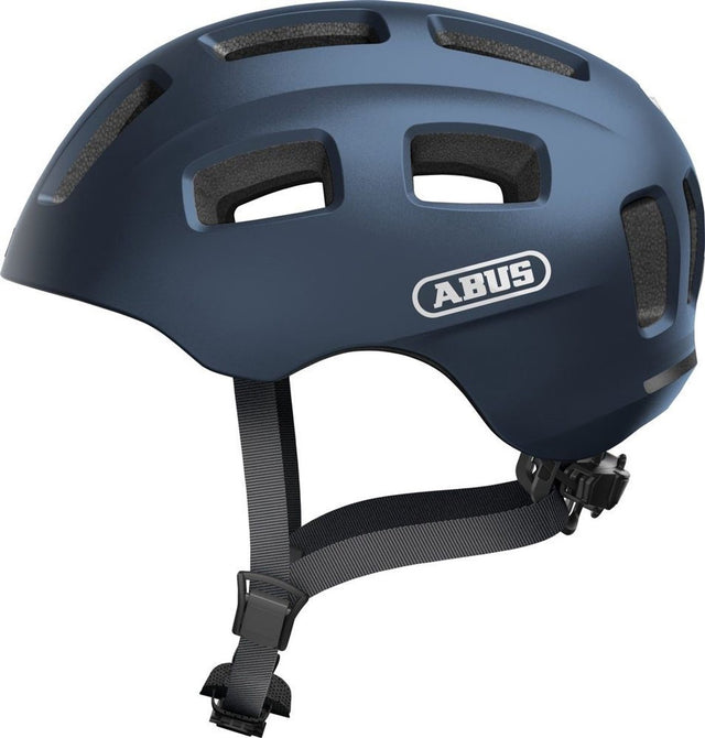 Abus cykelhjelm youn-i 2.0 midnight blue s - 48-54 cm - blå - velegnet til brug på elcykler - bycykler - 240 g