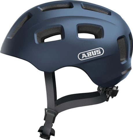 Abus cykelhjelm youn-i 2.0 midnight blue s - 48-54 cm - blå - velegnet til brug på elcykler - bycykler - 240 g