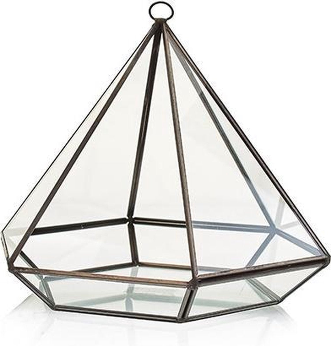 Gammel visdomsglasterrarium - stor diamant