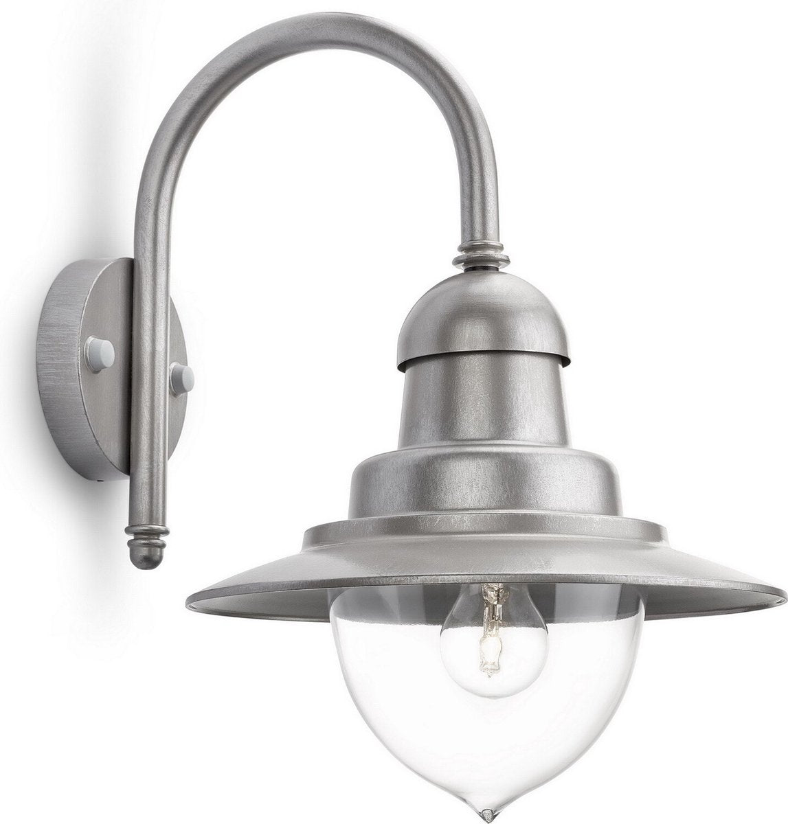 Philips LED Philips Raindrop udendørs væglampe - 1-lys - grå
