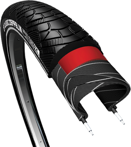 CST Tire Zeppelin XL25 28 X 2,00 SW Refl