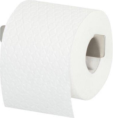 Tigerkrave - toiletrulleholder uden klap - uden boring - toiletrulleholder selvklæbende - børstet rustfrit stål