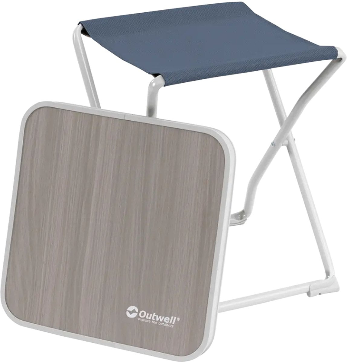 Outwell baffin skammel gennemsigtig 49 x 41 x 41 cm