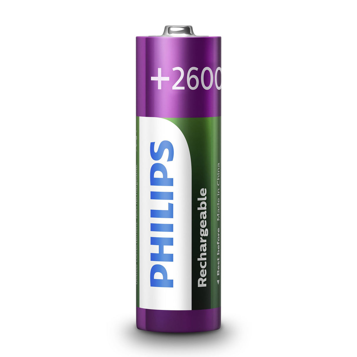 Batterisalg europa philips aa genopladelige batterier, 4 stk.
