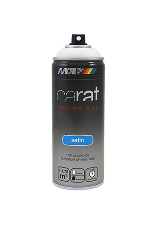 Motip 1054620 - 08055 karat satin ren hvid 400 ml | 1 stk