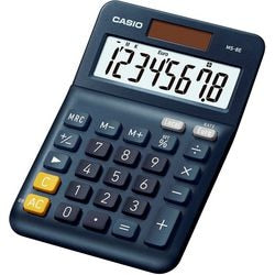 Casio ms-8e - bureaurekenmachine - 8-cijferig display - zwart