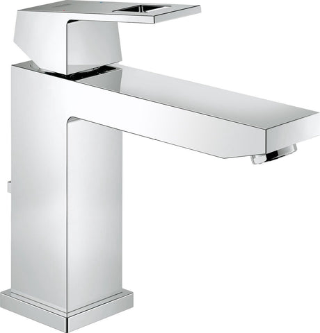 Grohe Eurocube håndvaskhane - medium tud - med pop-up affald - krom - vandbesparende