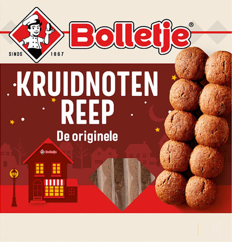 Bolletje kruidnoten kruidnotenreep 155g x7