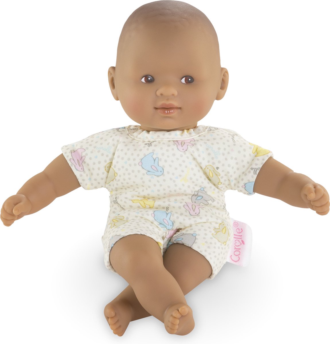 Corolle baby dukke mini calin kanin brune øjne 20cm - dukke til børn.