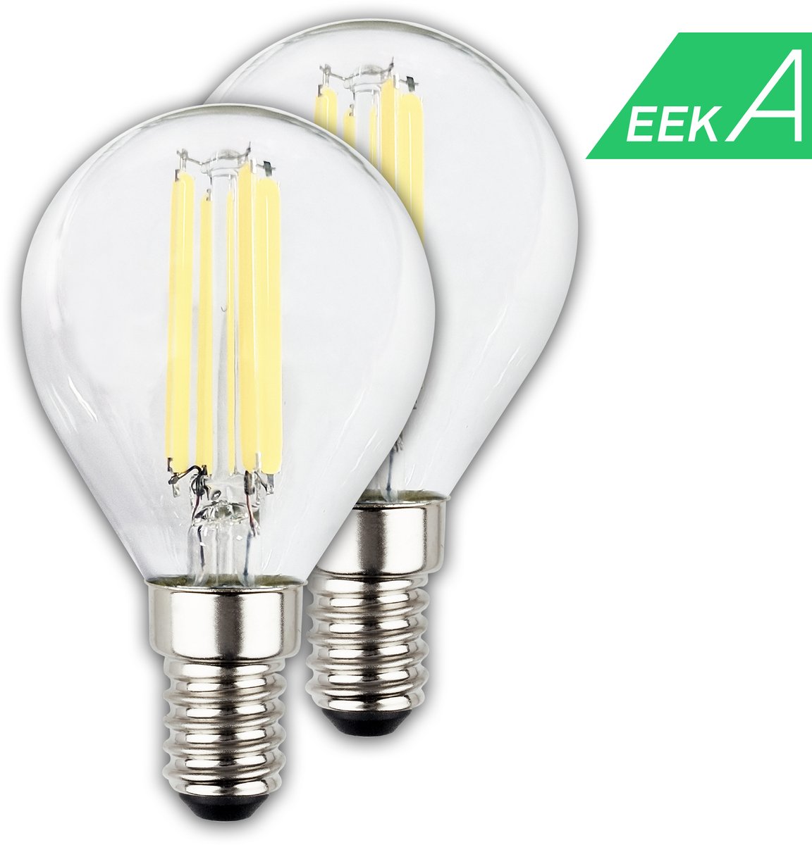 Briloner - ultra effektiv LED lampe - 2 stk - eek a - e14 - ø3,5 cm