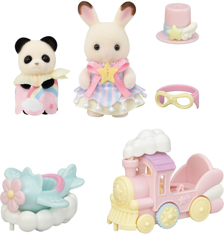 Sylvanian Families 5819 Amusement Park Legesæt - Flytog