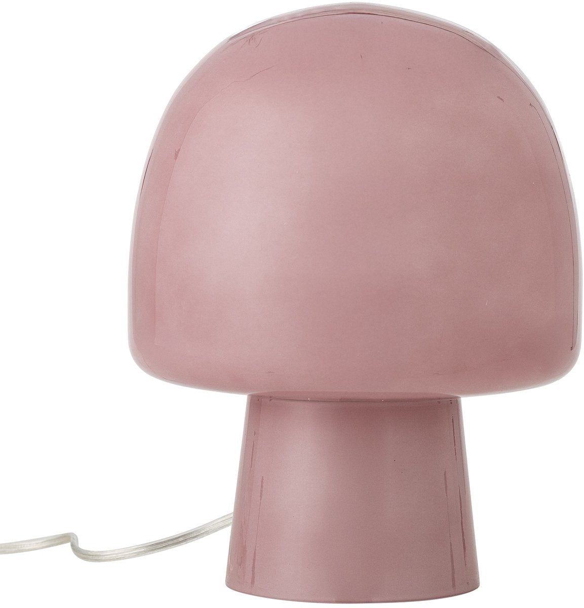 Bloomingville bordlampe glas paddy pink