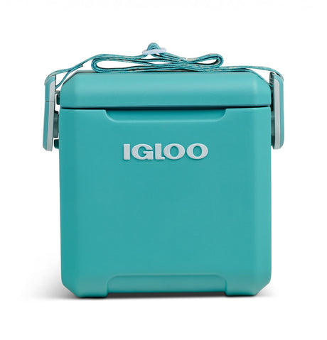 Igloo tag-a-long too remix køleboks - isoleret - låsbart låg - bærerem - lagune
