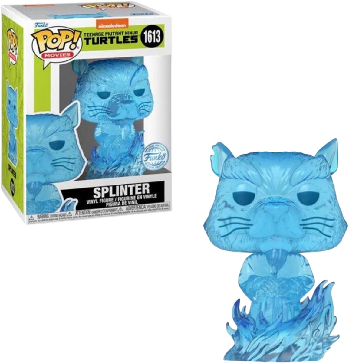 Funko pop! animation: teenage mutant ninja turtles - splinter (ånd) #1613 special edition eksklusiv
