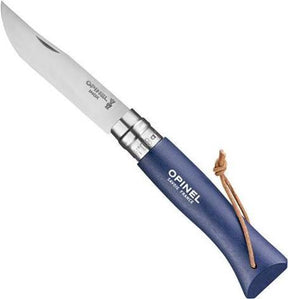 Opinel - lommekniv - nr. 08 - colorama - mørkeblå