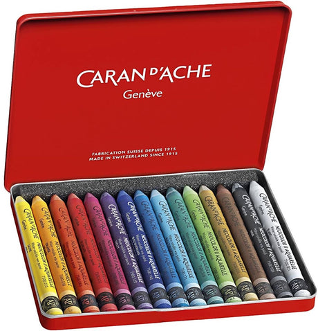 Caran d'ache https: www.cchobby.nl caran-d-ache-neocolor-ii-l-10-cm-thickness-8-5-mm-diverse-colours-15-piece-1-box