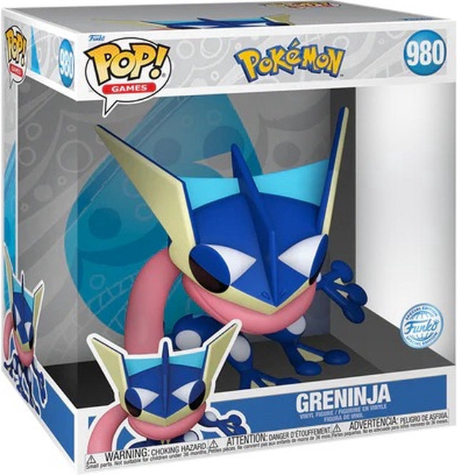 Funko pop spil: jumbo pokemon - greninja pop (25cm) #980