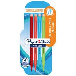 Mekanisk blyant papermate non-stop hb 0,7 mm 4 stk