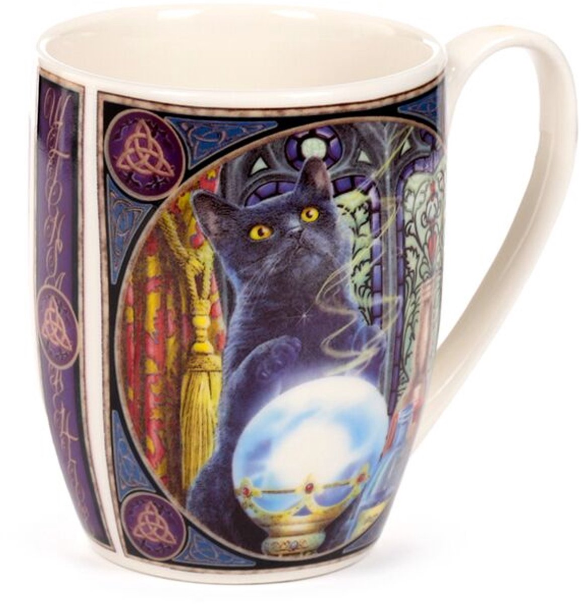 Puckator krus - lisa parker - heksens lærekat - porcelæn - 300ml