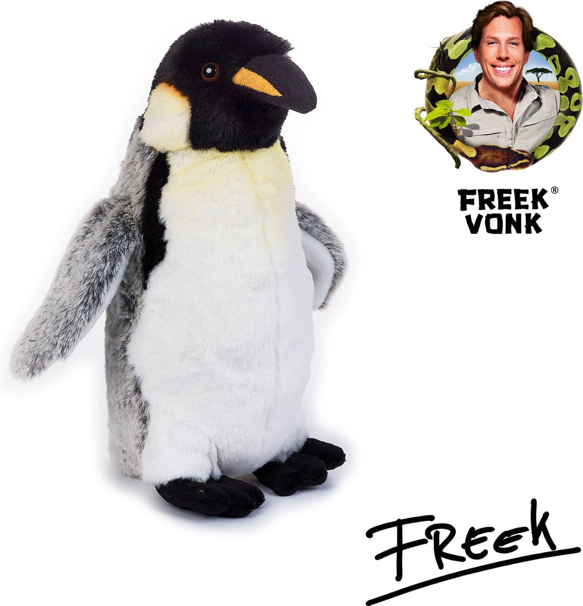 Freek Spark x Bresser krammetøj Pingvinen Peppie - 27 cm - genbrugsmateriale