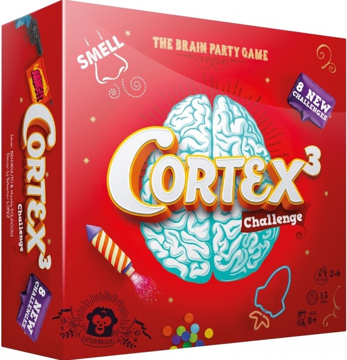 Captain macaque cortex challenge³ - kortspil