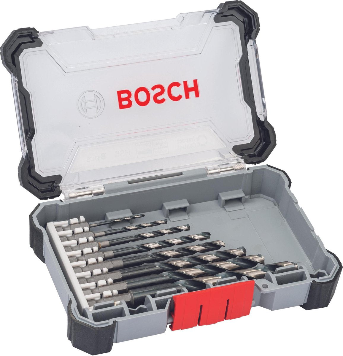 Bosch impact control hss 8-d sæt (snap-boxx)