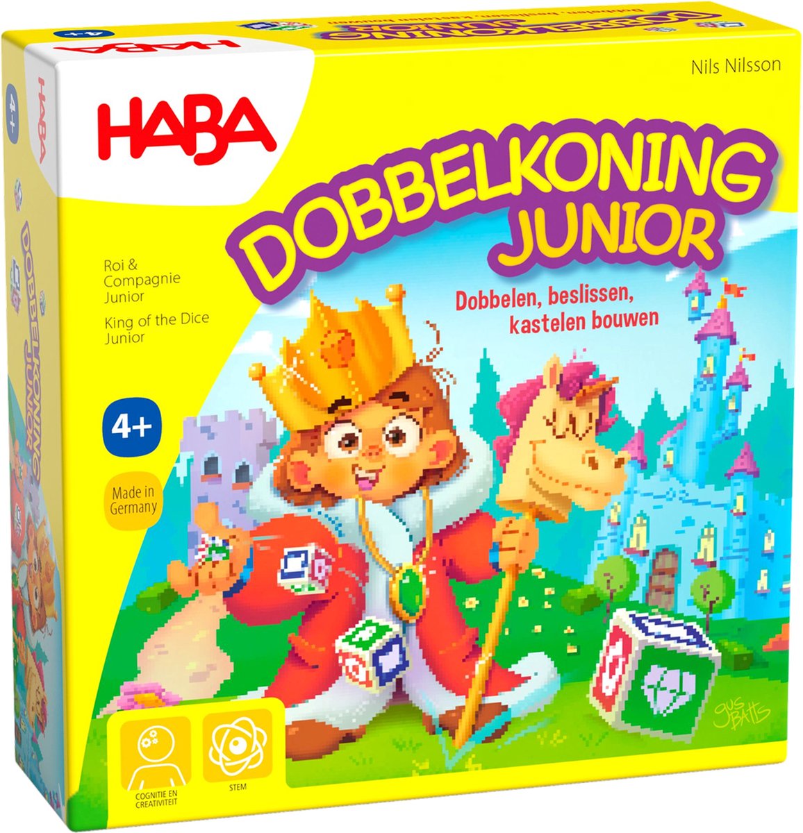 Haba spil - terningkonge - junior - 4+