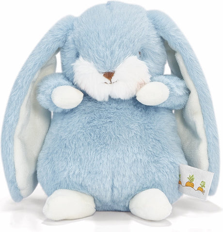 Bunnies by the bay nibble kanin - tøjdyr - krammetøj til børn - broderede detaljer - 20 cm - blå