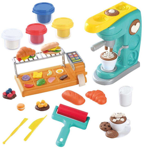 Playgo frokoststue lersæt - 4 lerpotter