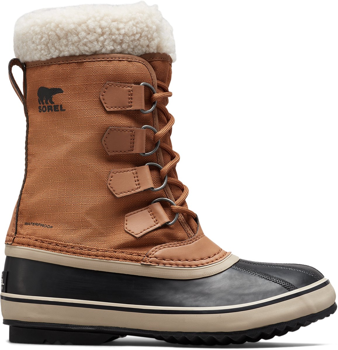 Sorel winter carnival™ boot wp snestøvler til kvinder - kamelbrun - størrelse 37