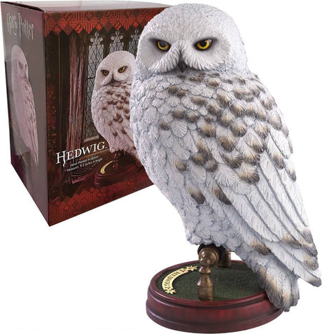 Noble samling Harry Potter statue figur magiske skabninger Hedwig 24 cm flerfarvede