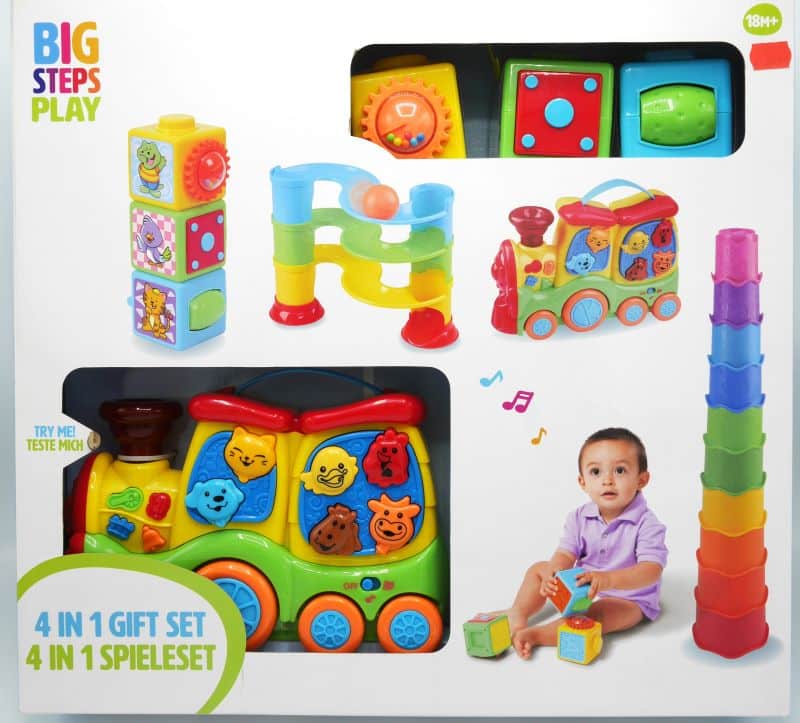 Playgo 4 i 1 gavesæt til de mindste