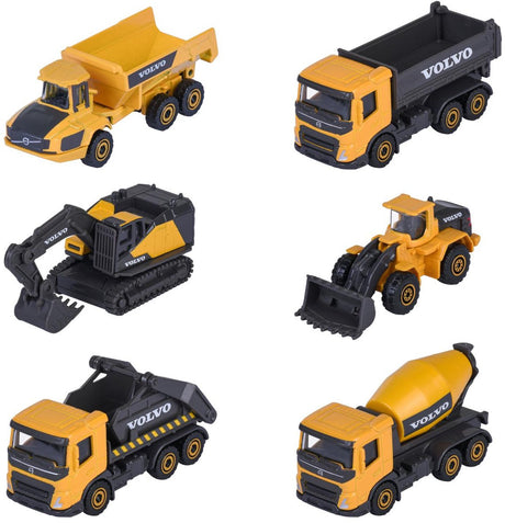 Majorette volvo konstruktion 3 styks sæt, 2-sort.